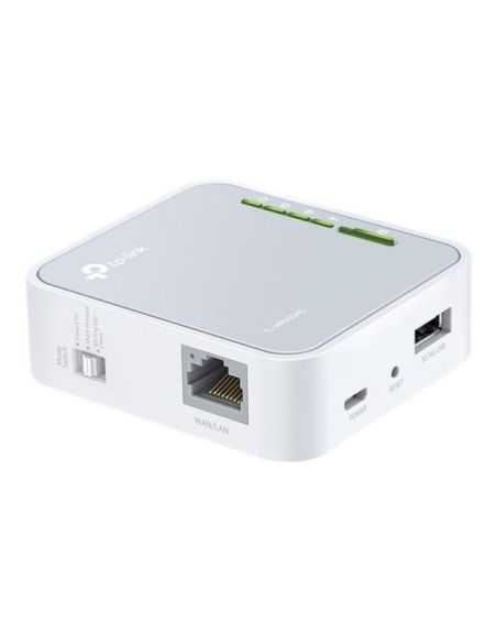 router wifi TP-LINK visto frontalmente
