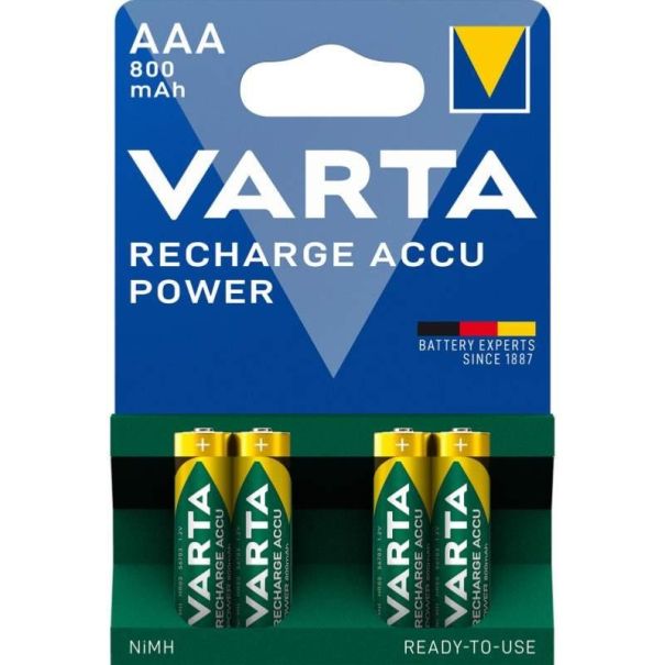 4er-Pack Varta AAA-Batterien