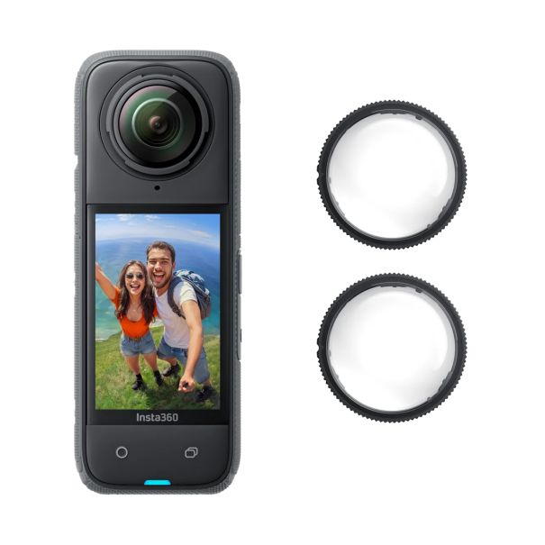 Insta 360 - Fotocamera X4 con obiettivi
