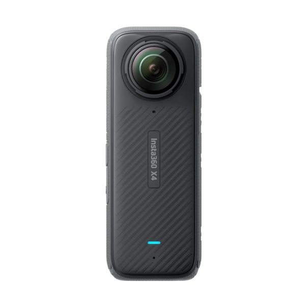 Insta 360 - X4 camera seen from behind