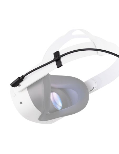 Meta Quest - cavo di collegamento USB per visore visto di lato
