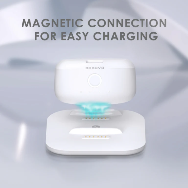 BOBOVR - Stazione di ricarica BD2 con connessione magnetica