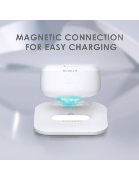 BOBOVR - Stazione di ricarica BD2 con connessione magnetica