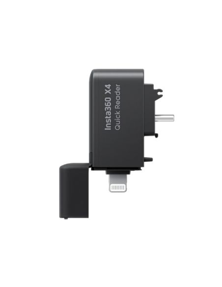Insta 360 - Quick reader X4 left view