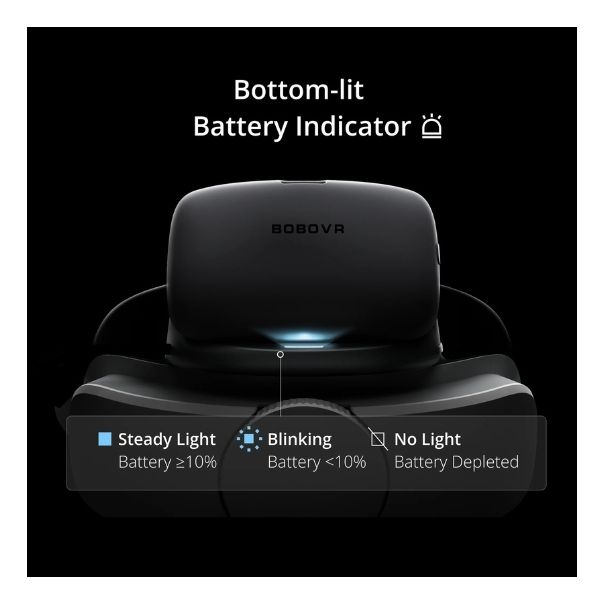 Pico 4 Ultra cinturino batteria B100 - indicatore batteria
