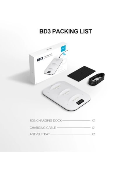 BoboVR - Stazione di ricarica BD3 prodotti inclusi