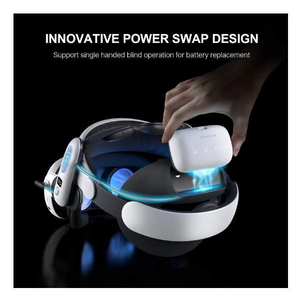 BoboVR S3 Pro - Battery swapping