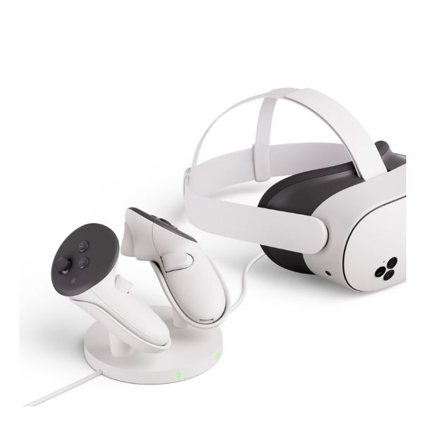 Dock di ricarica compatto con cuffie e controller