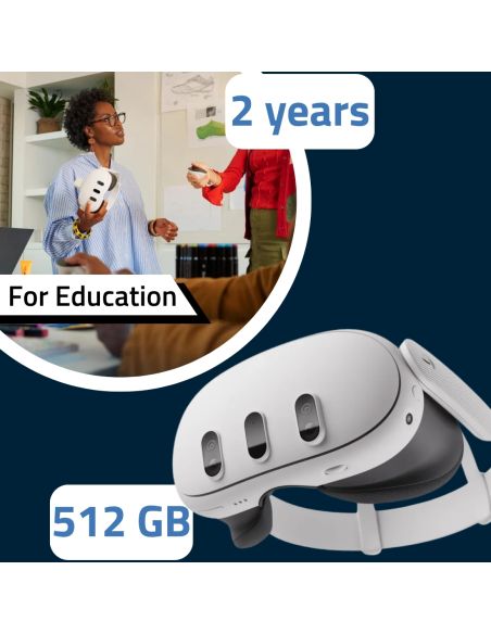 Bundle Meta Quest 3 512GB + 2 years of HMS for Education