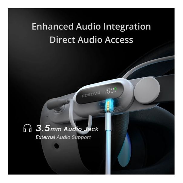 Conector de audio BoboVR E3 Pro