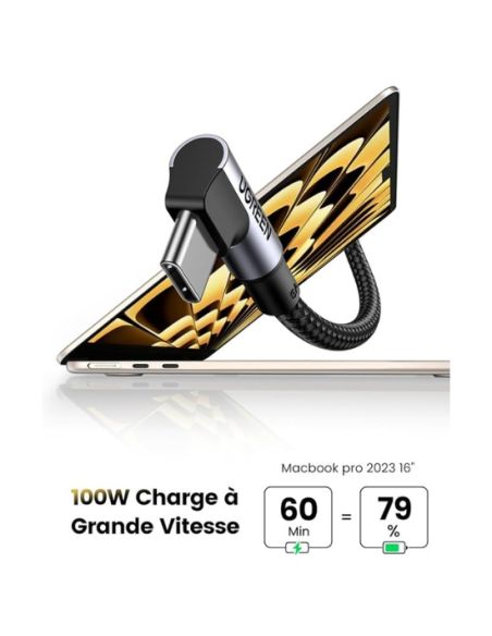 UGREEN – 100 W USB-C-Kabel Leistung