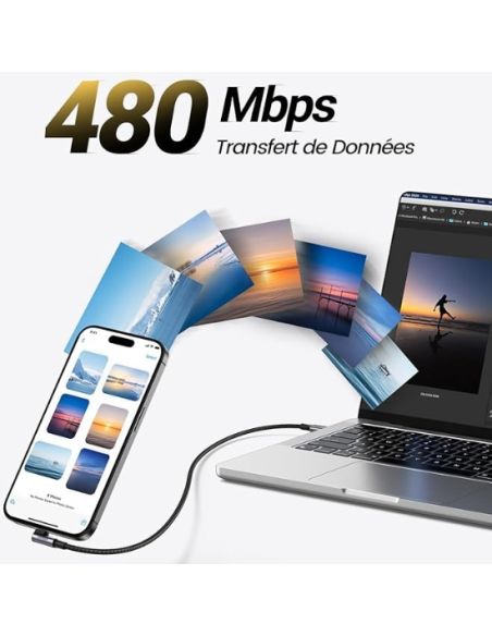 UGREEN - 100W USB-C cable transfer