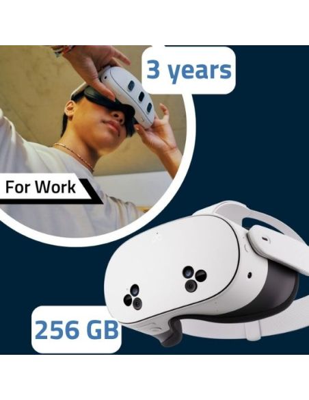 Meta Quest 3S 256GB bundle + 3 years of HMS for Work