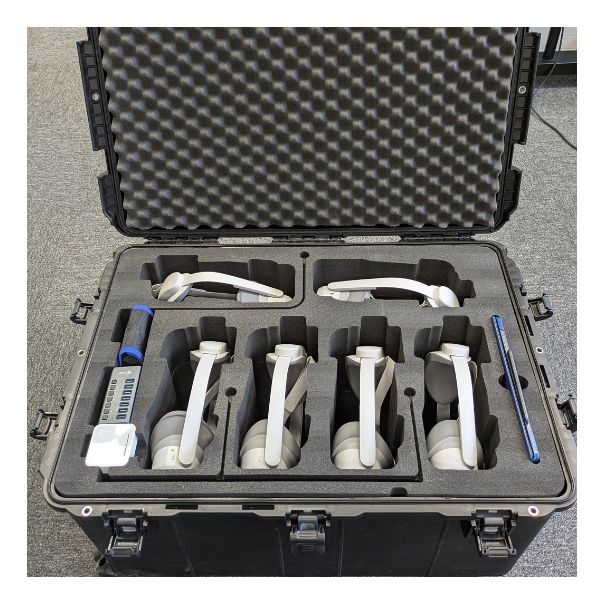 VR Mobile Case für 6 Pico 4 Ultra Enterprise gefüllt