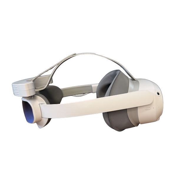 Ggenies – VR Ultimate Power Bank am Headset, Ansicht von rechts