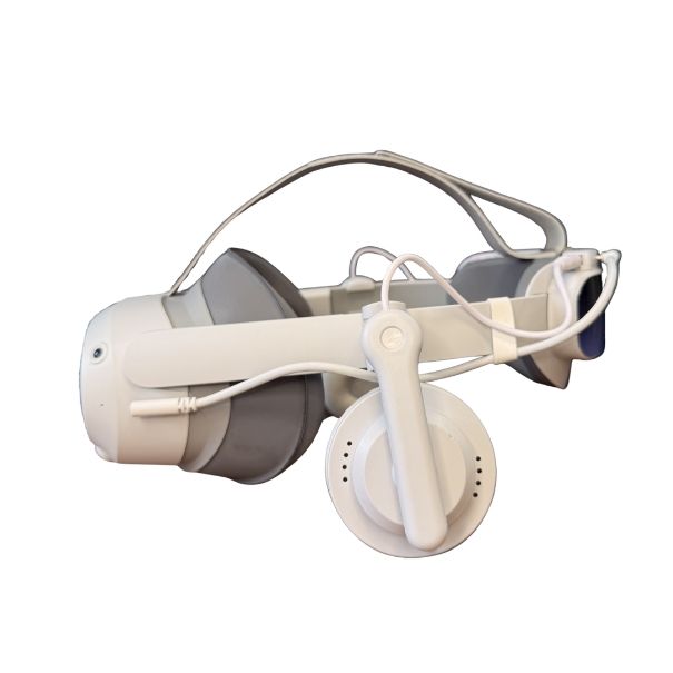 Ggenies - VR Ultimate Audio Kit sur casque, côté gauche