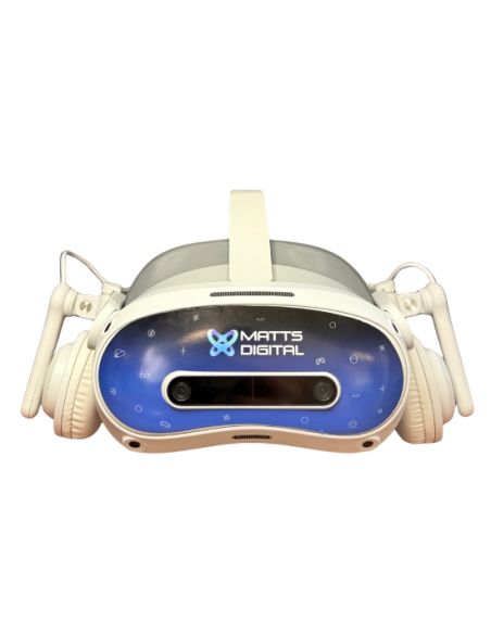 Ggenies - VR Ultimate Audio Kit sur casque, de face