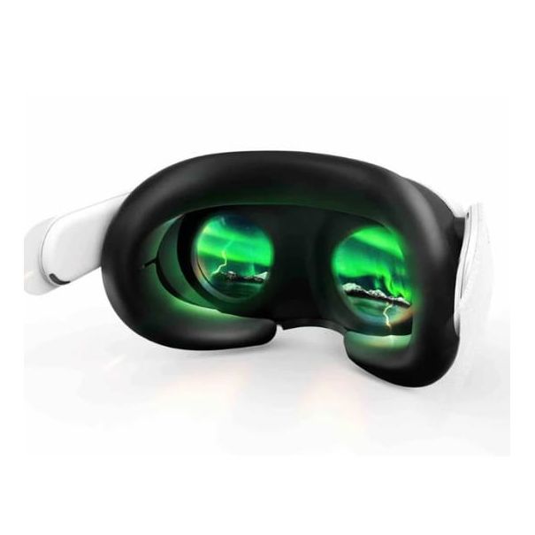 AMVR Interfaccia facciale in silicone per Meta Quest 3