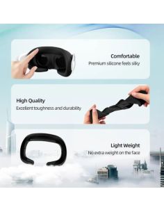 AMVR Interfaccia facciale in silicone per Meta Quest 3 2