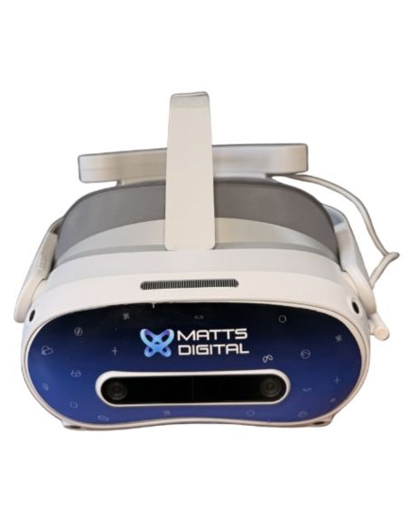 Ggenies - VR Ultimate Power Bank sur casque de face