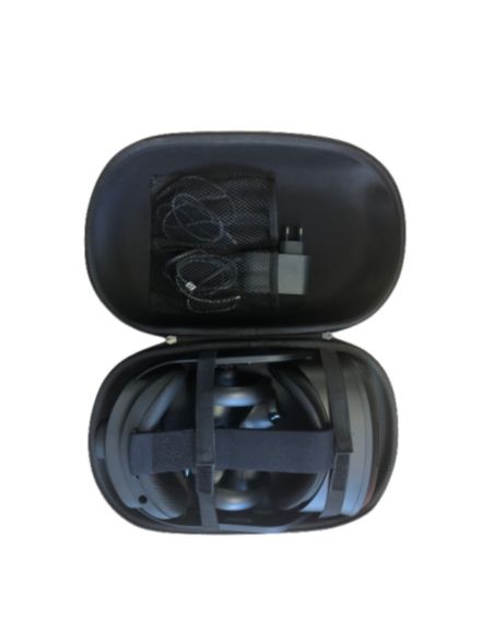 Vive Focus 3, Vision und XR Elite - Headset Case Ansicht von oben mit Headset