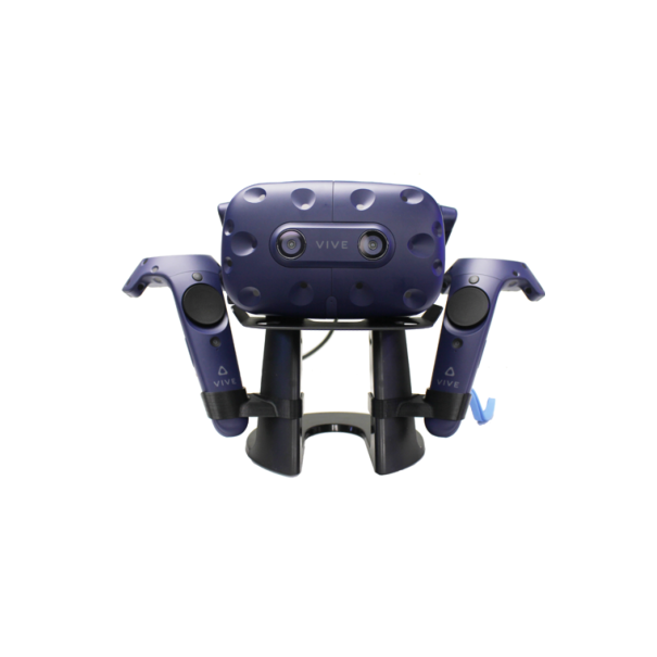 Halterung mit Vive Pro-Headset