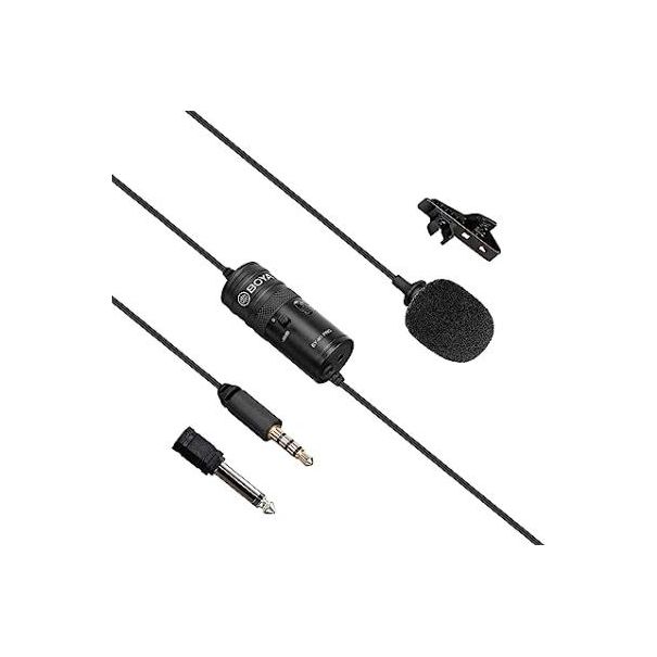 Boya - Set microfono a clip M1 PRO