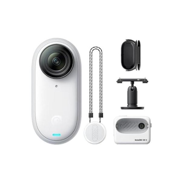Insta 360 - Go 3 white action kit set