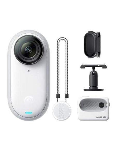 Insta 360 - Go 3 white action kit set