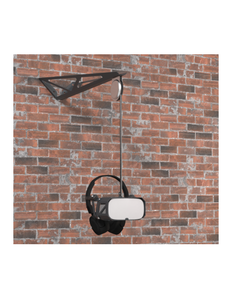 Supporto a parete da 70 cm in uso