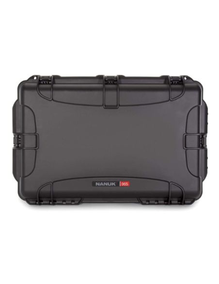 Nanuk 965 + Schiuma per 4 Pico Neo 3 chiusa vista frontale
