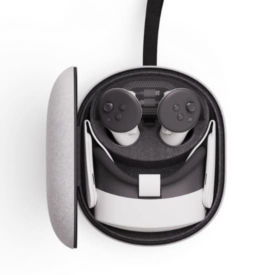 Housse de transport compacte Meta Quest 3/3S avec casque