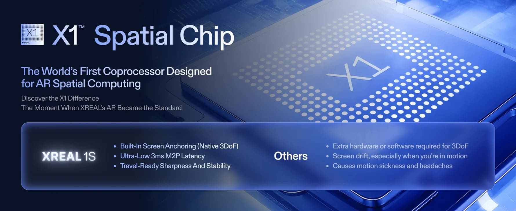 XREAL 1S chip
