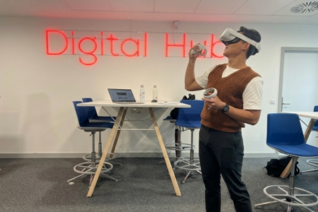 Apprentissage avec casque VR