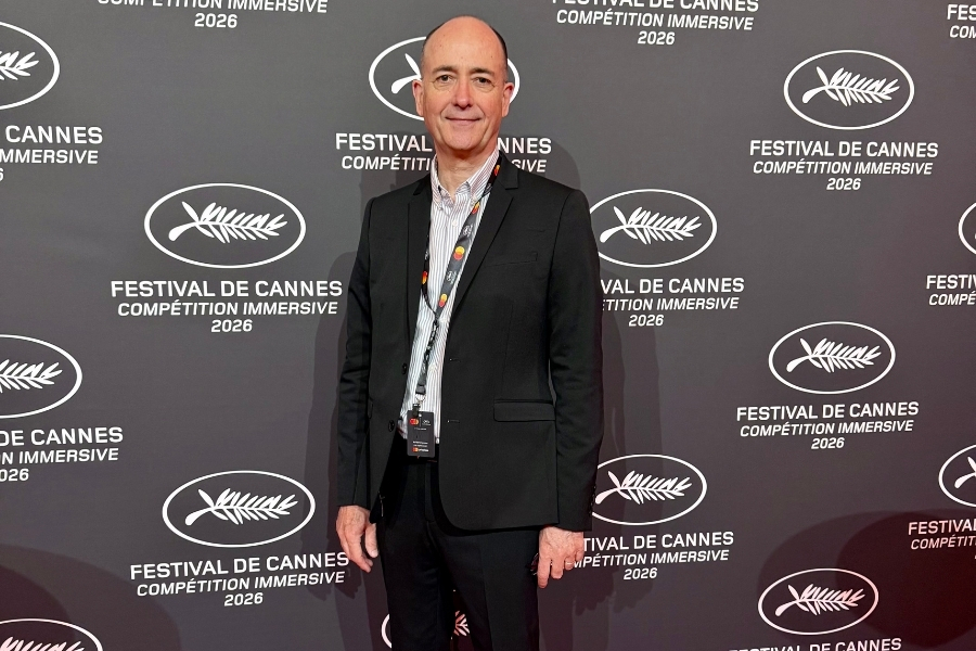 St&eacute;phane COURGEON au festival de cannes immersif