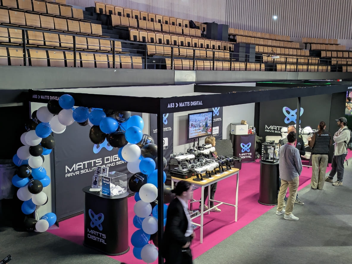 Stand Matts Digital da lontano