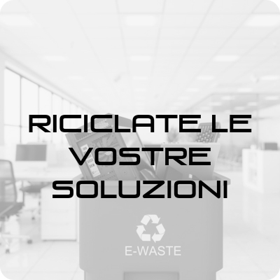 Servizio di riciclaggio delle vostre soluzioni
